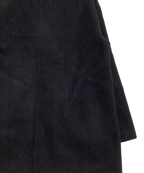 NOLLEY'S（ノーリーズ）NOLLEY'S (ノーリーズ) SP140リバーコート起毛メルトン仕上げ ネイビー サイズ:38 未使用品の古着・服飾アイテム