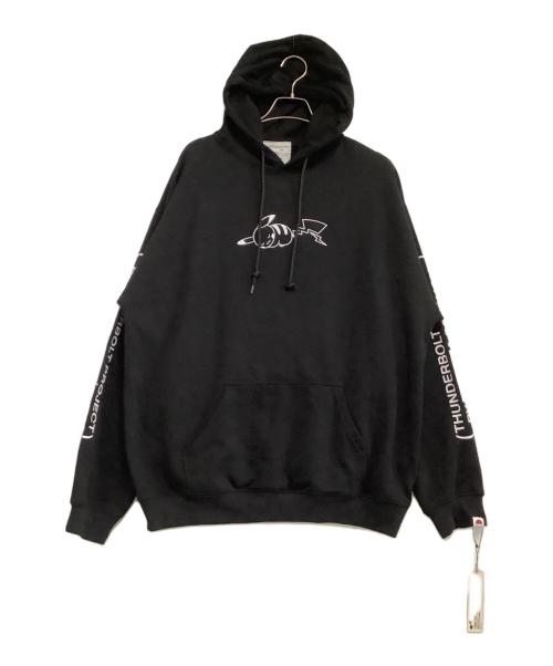 FRAGMENTS（フラグメント）FRAGMENTS (フラグメント) パーカー　サンダーボルトプロジェクト ブラック サイズ:XL 未使用品の古着・服飾アイテム