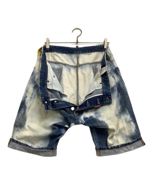 DSQUARED2（ディースクエアード）DSQUARED2 (ディースクエアード) ハーフデニムパンツ インディゴ サイズ:56の古着・服飾アイテム