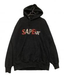 SAPEur（サプール）の古着「パーカー」｜ブラック