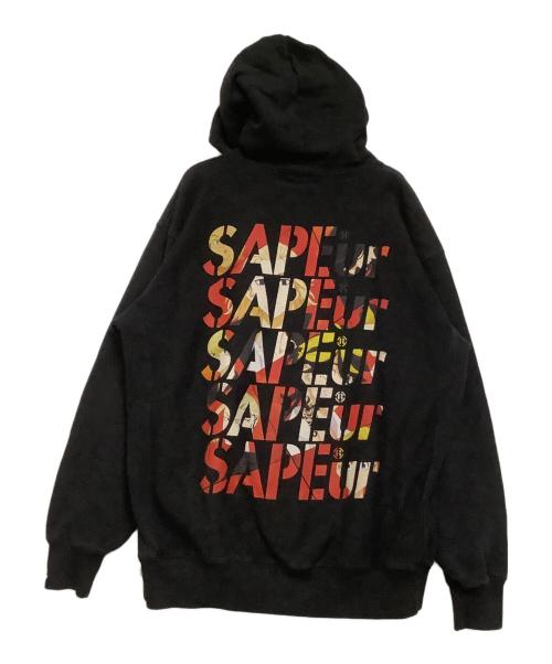 SAPEur（サプール）SAPEur (サプール) パーカー ブラック サイズ:XXLの古着・服飾アイテム