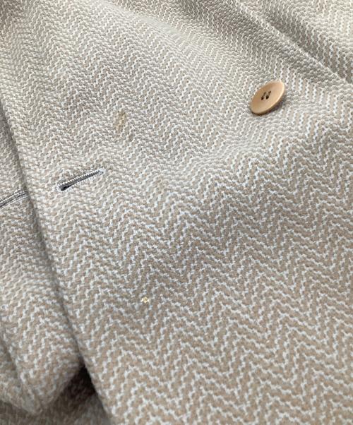 GIORGIO ARMANI（ジョルジオアルマーニ）GIORGIO ARMANI (ジョルジオアルマーニ) カシミヤ混ジャケット ベージュ サイズ:38の古着・服飾アイテム