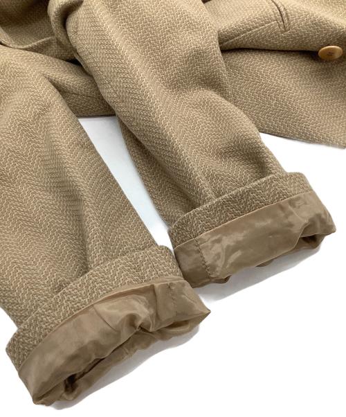 GIORGIO ARMANI（ジョルジオアルマーニ）GIORGIO ARMANI (ジョルジオアルマーニ) カシミヤ混ジャケット ベージュ サイズ:38の古着・服飾アイテム