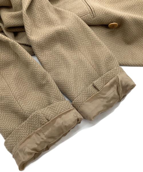 GIORGIO ARMANI（ジョルジオアルマーニ）GIORGIO ARMANI (ジョルジオアルマーニ) カシミヤ混ジャケット ベージュ サイズ:38の古着・服飾アイテム