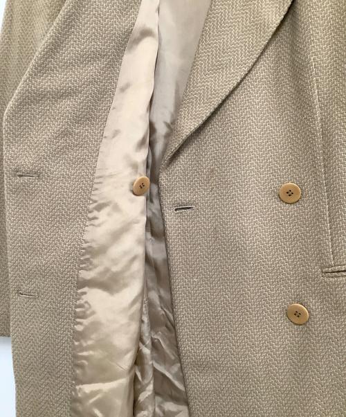 GIORGIO ARMANI（ジョルジオアルマーニ）GIORGIO ARMANI (ジョルジオアルマーニ) カシミヤ混ジャケット ベージュ サイズ:38の古着・服飾アイテム
