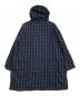 Engineered Garments (エンジニアド ガーメンツ) 長袖シャツ　チェック　コンボショートカラーシャツ ネイビー×グリーン サイズ:XXS：11000円