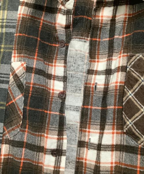 Rebuild by Needles（リビルドバイニードルス）Rebuild by Needles (リビルドバイニードルス) 長袖ワンピース マルチカラー サイズ:1の古着・服飾アイテム