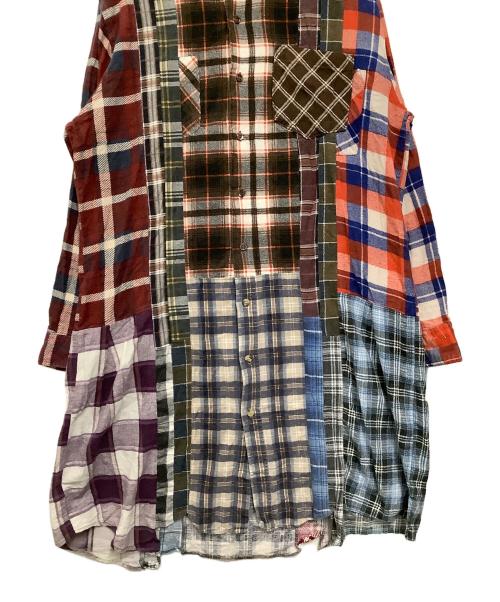 Rebuild by Needles（リビルドバイニードルス）Rebuild by Needles (リビルドバイニードルス) 長袖ワンピース マルチカラー サイズ:1の古着・服飾アイテム