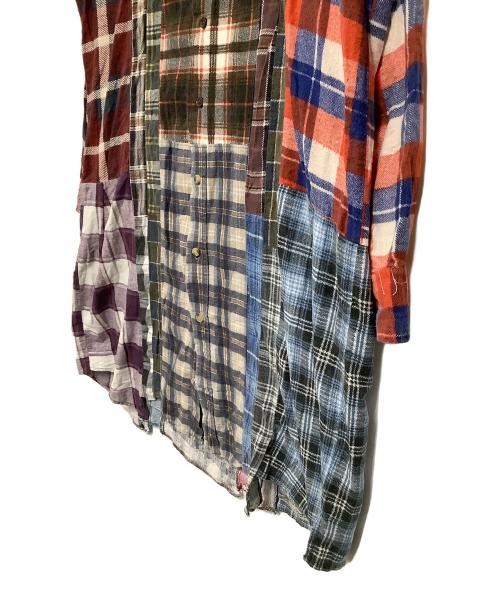 Rebuild by Needles（リビルドバイニードルス）Rebuild by Needles (リビルドバイニードルス) 長袖ワンピース マルチカラー サイズ:1の古着・服飾アイテム