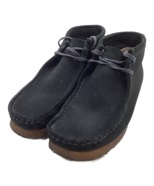 CLARKS ORIGINALS（クラークス オリジナルズ）CLARKS ORIGINALS (クラークス オリジナルズ) ワラビーブーツ ブラック サイズ:7Gの古着・服飾アイテム