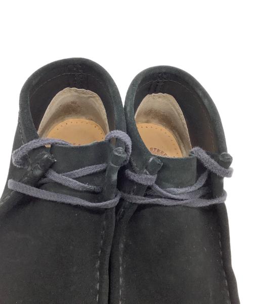 CLARKS ORIGINALS（クラークス オリジナルズ）CLARKS ORIGINALS (クラークス オリジナルズ) ワラビーブーツ ブラック サイズ:7Gの古着・服飾アイテム