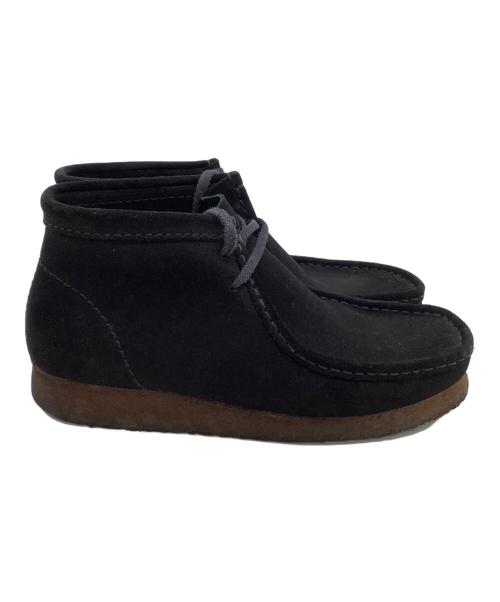 CLARKS ORIGINALS（クラークス オリジナルズ）CLARKS ORIGINALS (クラークス オリジナルズ) ワラビーブーツ ブラック サイズ:7Gの古着・服飾アイテム