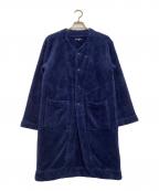 Engineered Garmentsエンジニアド ガーメンツ）の古着「厚手カーディガン　Knit Long Cardigan-Poly Shaggy Fleece」｜ネイビー