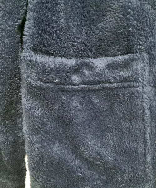 Engineered Garments（エンジニアド ガーメンツ）Engineered Garments (エンジニアド ガーメンツ) 厚手カーディガン　Knit Long Cardigan-Poly Shaggy Fleece ネイビー サイズ:XXSの古着・服飾アイテム
