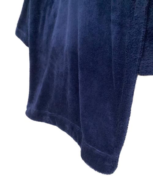 Engineered Garments（エンジニアド ガーメンツ）Engineered Garments (エンジニアド ガーメンツ) 厚手カーディガン　Knit Long Cardigan-Poly Shaggy Fleece ネイビー サイズ:XXSの古着・服飾アイテム