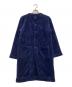 Engineered Garments（エンジニアド ガーメンツ）の古着「厚手カーディガン　Knit Long Cardigan-Poly Shaggy Fleece」｜ネイビー