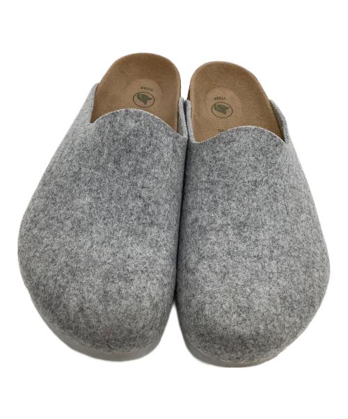 BIRKENSTOCK（ビルケンシュトック）BIRKENSTOCK (ビルケンシュトック) サンダル フェルト グレー サイズ:26の古着・服飾アイテム