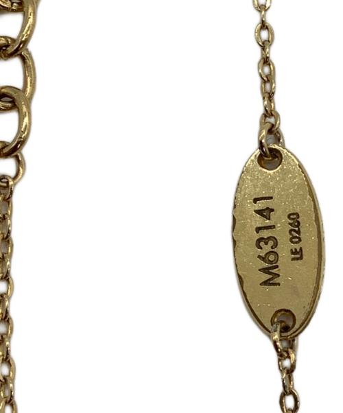 LOUIS VUITTON（ルイ ヴィトン）LOUIS VUITTON (ルイ ヴィトン) ネックレス　ナノグラム ゴールド×シルバーの古着・服飾アイテム