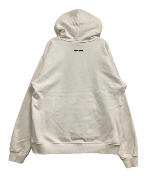 KITH（キス）KITH (キス) STAR WARS (スターウォーズ) パーカー ホワイト サイズ:Lの古着・服飾アイテム