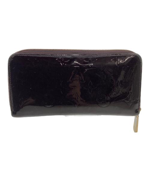 LOUIS VUITTON（ルイ ヴィトン）LOUIS VUITTON (ルイ ヴィトン) ラウンドファスナー財布　ヴェルニ　ジッピー ウォレット アマラントの古着・服飾アイテム