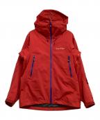 mont-bellモンベル）の古着「ストームパーカー」｜レッド