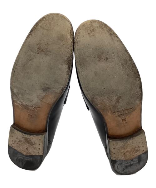 Salvatore Ferragamo（サルヴァトーレ フェラガモ）Salvatore Ferragamo (サルヴァトーレ フェラガモ) ビットローファー ブラック サイズ:81/2の古着・服飾アイテム