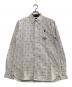 Mr.BATHING APE（ミスターベイジングエイプ）の古着「長袖シャツ」｜グレー×ホワイト
