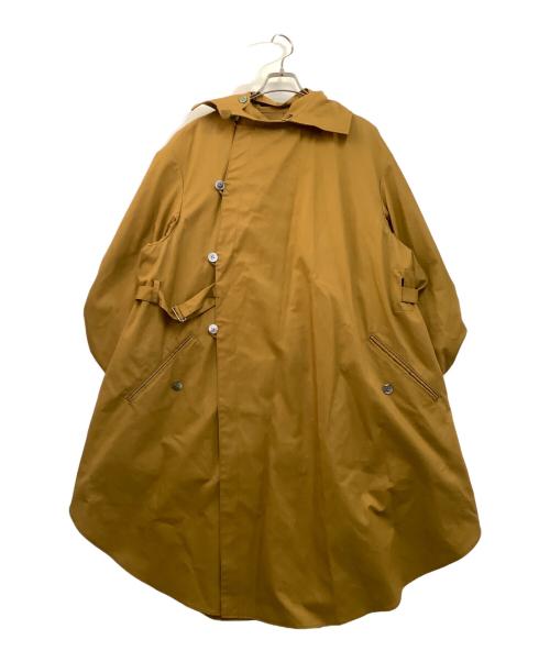 01u10（ゼロイチユーイチゼロ）01u10 (ゼロイチユーイチゼロ) トレンチコート ブラウン サイズ:freeの古着・服飾アイテム
