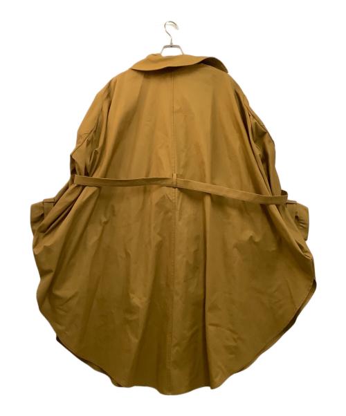 01u10（ゼロイチユーイチゼロ）01u10 (ゼロイチユーイチゼロ) トレンチコート ブラウン サイズ:freeの古着・服飾アイテム