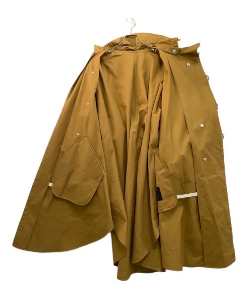 01u10（ゼロイチユーイチゼロ）01u10 (ゼロイチユーイチゼロ) トレンチコート ブラウン サイズ:freeの古着・服飾アイテム