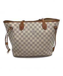 LOUIS VUITTON（ルイ ヴィトン）の古着「トートバッグ ダミエ・アズール ネヴァーフルMM」
