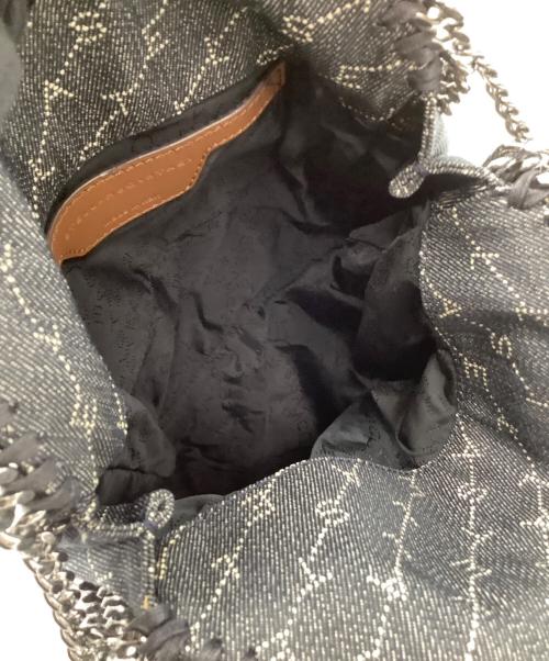 STELLA McCARTNEY（ステラマッカートニー）STELLA McCARTNEY (ステラマッカートニー) チェーンショルダーバッグ　デニム　総柄　 グレーの古着・服飾アイテム