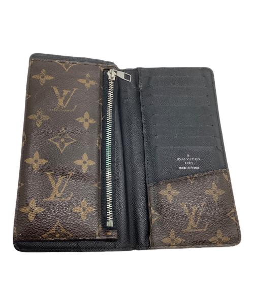 LOUIS VUITTON（ルイ ヴィトン）LOUIS VUITTON (ルイ ヴィトン) 長財布　モノグラム　マカサーポルトフォイユ・ブラザ ブラウンの古着・服飾アイテム