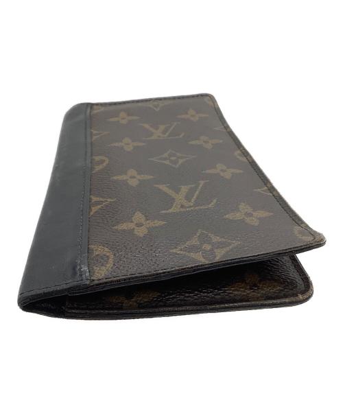 LOUIS VUITTON（ルイ ヴィトン）LOUIS VUITTON (ルイ ヴィトン) 長財布　モノグラム　マカサーポルトフォイユ・ブラザ ブラウンの古着・服飾アイテム