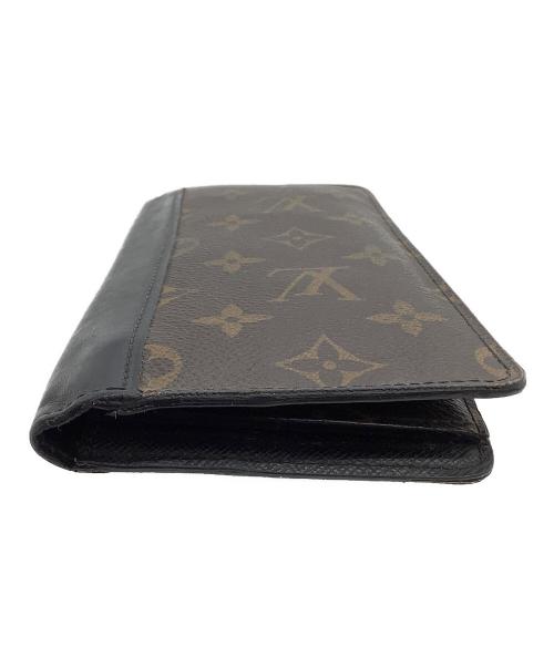LOUIS VUITTON（ルイ ヴィトン）LOUIS VUITTON (ルイ ヴィトン) 長財布　モノグラム　マカサーポルトフォイユ・ブラザ ブラウンの古着・服飾アイテム