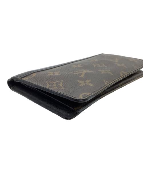LOUIS VUITTON（ルイ ヴィトン）LOUIS VUITTON (ルイ ヴィトン) 長財布　モノグラム　マカサーポルトフォイユ・ブラザ ブラウンの古着・服飾アイテム