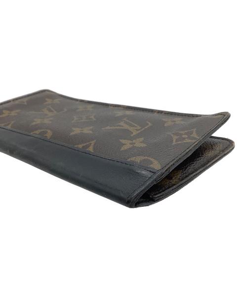 LOUIS VUITTON（ルイ ヴィトン）LOUIS VUITTON (ルイ ヴィトン) 長財布　モノグラム　マカサーポルトフォイユ・ブラザ ブラウンの古着・服飾アイテム