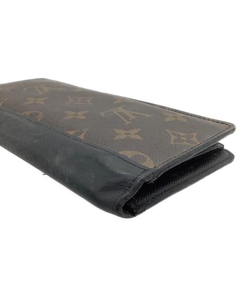 LOUIS VUITTON（ルイ ヴィトン）LOUIS VUITTON (ルイ ヴィトン) 長財布　モノグラム　マカサーポルトフォイユ・ブラザ ブラウンの古着・服飾アイテム