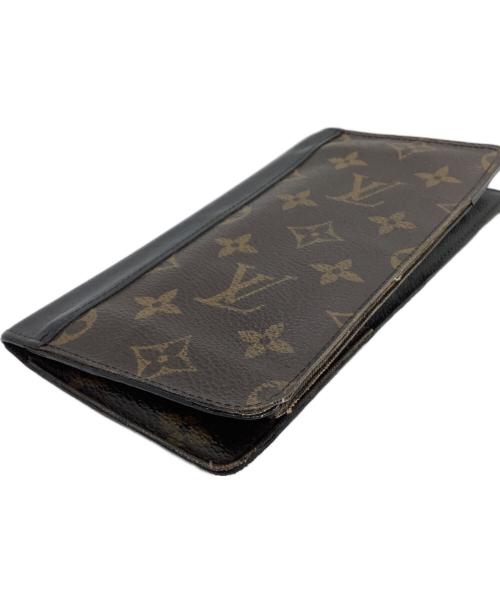 LOUIS VUITTON（ルイ ヴィトン）LOUIS VUITTON (ルイ ヴィトン) 長財布　モノグラム　マカサーポルトフォイユ・ブラザ ブラウンの古着・服飾アイテム