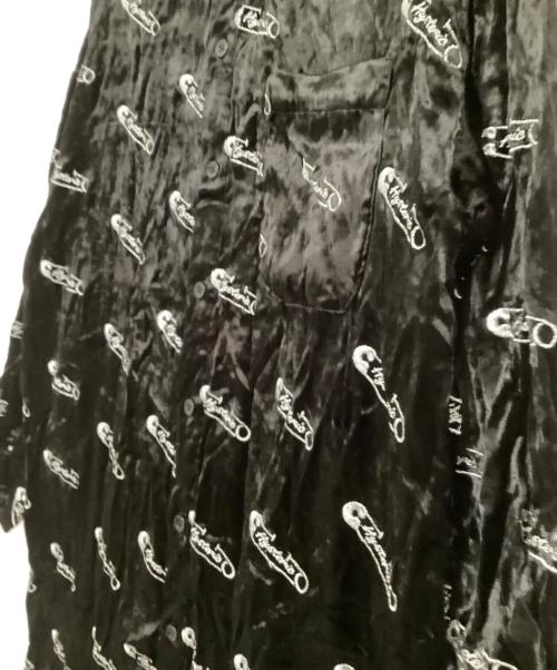 Hysteric Glamour（ヒステリックグラマー）Hysteric Glamour (ヒステリックグラマー) 長袖ワンピース ブラック サイズ:freeの古着・服飾アイテム