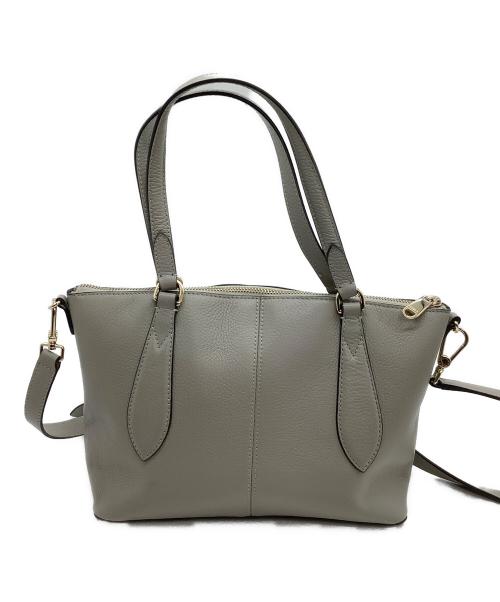 FURLA（フルラ）FURLA (フルラ) 2WAYショルダーバッグ DAFNE SATCHEL ライトグレーの古着・服飾アイテム