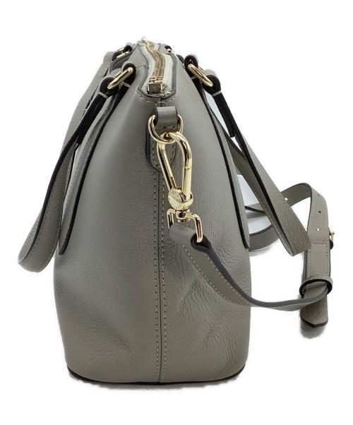 FURLA（フルラ）FURLA (フルラ) 2WAYショルダーバッグ DAFNE SATCHEL ライトグレーの古着・服飾アイテム