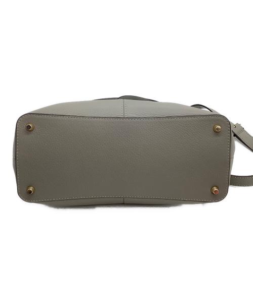 FURLA（フルラ）FURLA (フルラ) 2WAYショルダーバッグ DAFNE SATCHEL ライトグレーの古着・服飾アイテム