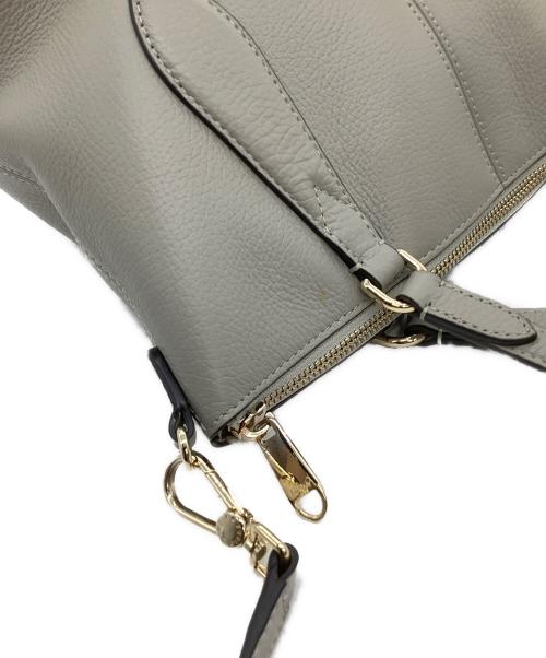 FURLA（フルラ）FURLA (フルラ) 2WAYショルダーバッグ DAFNE SATCHEL ライトグレーの古着・服飾アイテム