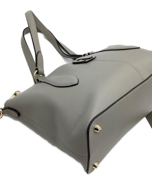 FURLA（フルラ）FURLA (フルラ) 2WAYショルダーバッグ DAFNE SATCHEL ライトグレーの古着・服飾アイテム