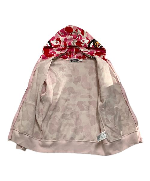 A BATHING APE（アベイシングエイプ）A BATHING APE (アベイシングエイプ) ジップパーカー レッド サイズ:150の古着・服飾アイテム
