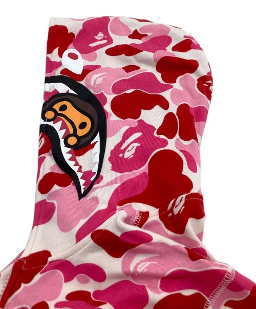 A BATHING APE（アベイシングエイプ）A BATHING APE (アベイシングエイプ) ジップパーカー レッド サイズ:150の古着・服飾アイテム