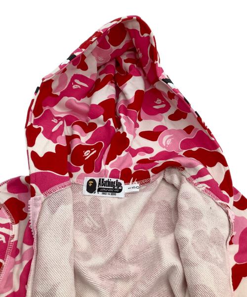 A BATHING APE（アベイシングエイプ）A BATHING APE (アベイシングエイプ) ジップパーカー レッド サイズ:150の古着・服飾アイテム