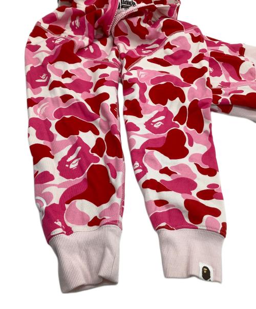 A BATHING APE（アベイシングエイプ）A BATHING APE (アベイシングエイプ) ジップパーカー レッド サイズ:150の古着・服飾アイテム
