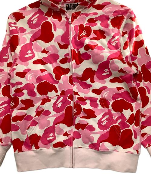 A BATHING APE（アベイシングエイプ）A BATHING APE (アベイシングエイプ) ジップパーカー レッド サイズ:150の古着・服飾アイテム